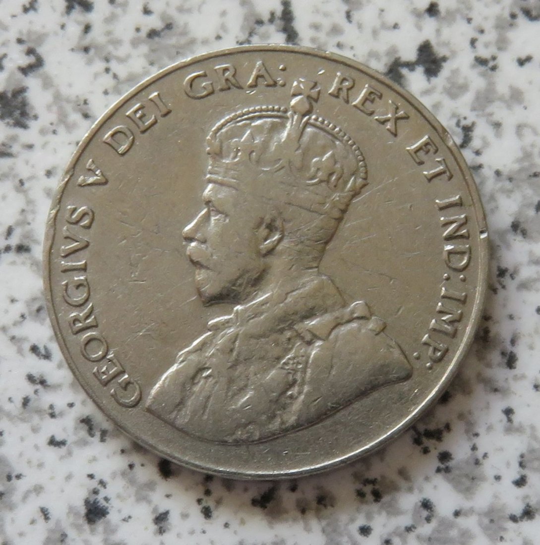 Canada 5 Cents 1929   