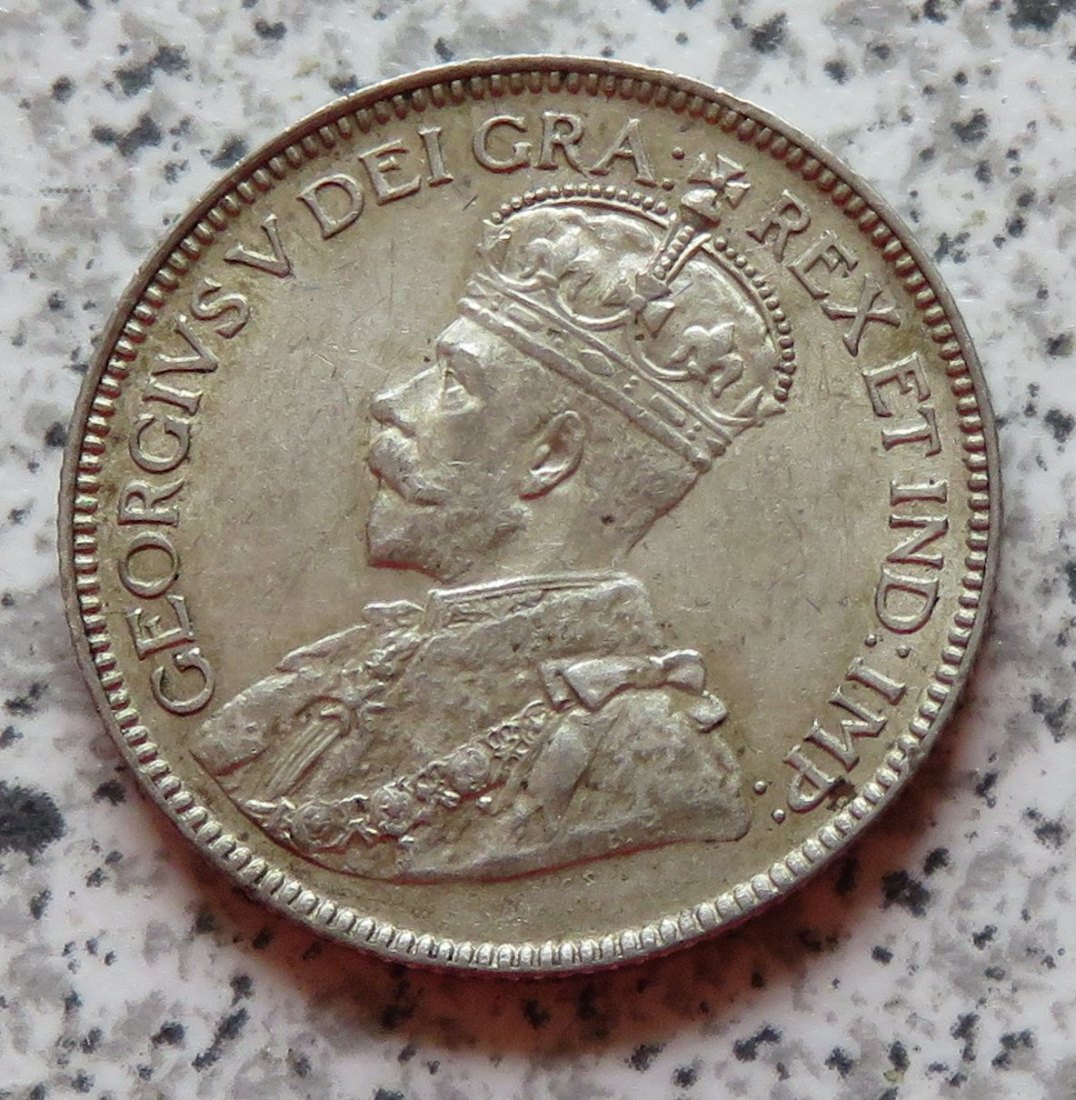  Canada 25 Cents 1918, Erhaltung   