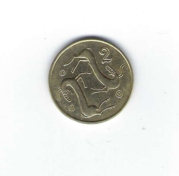  Zypern 2 Cent 1992   