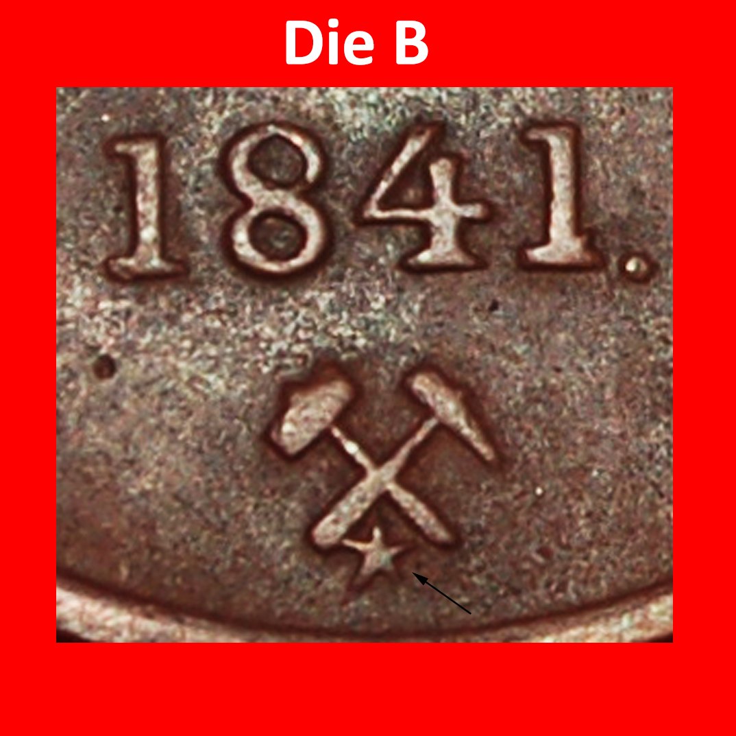  * CHARLES XIV (1818-1844): NORWAY ★ 1/2 SKILLING 1841 STAR! TO BE PUBLISHED!★LOW START★NO RESERVE!   