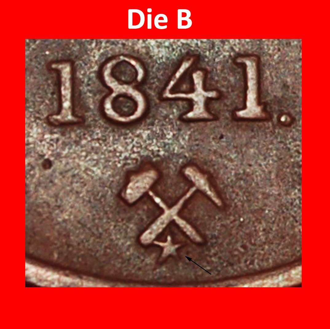 * CHARLES XIV (1818-1844): NORWAY ★ 1/2 SKILLING 1841 STAR! TO BE PUBLISHED!★LOW START★NO RESERVE!