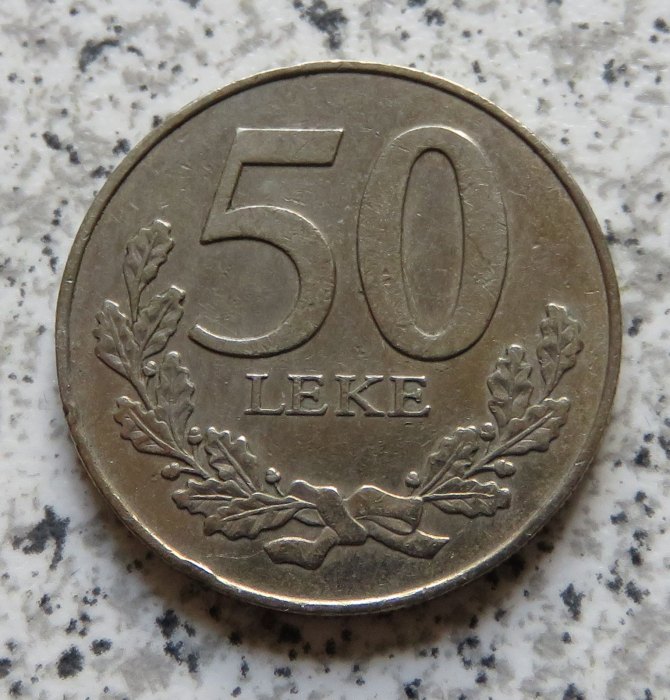  Albanien 50 Leke 2000   