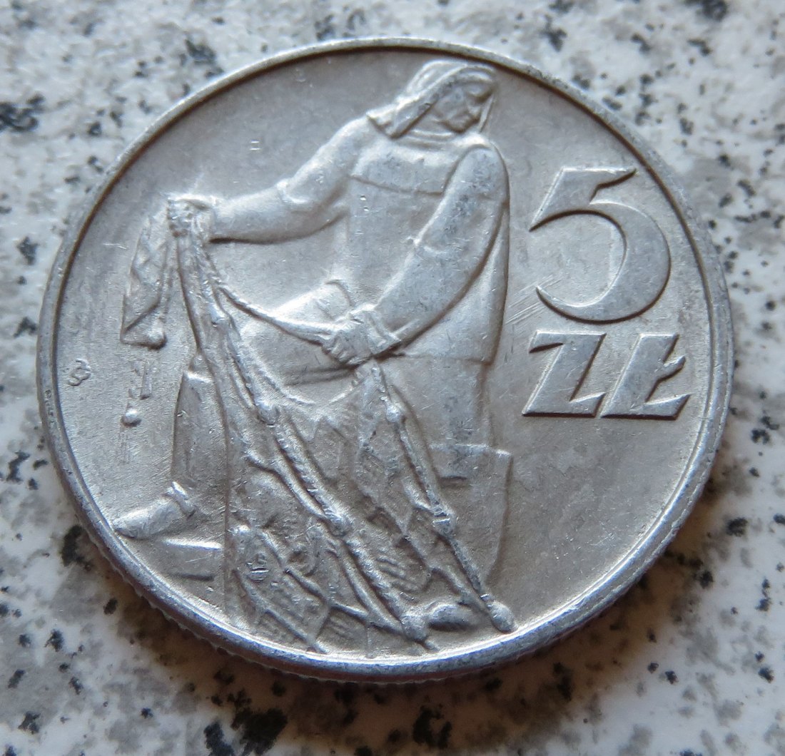  Polen 5 Zloty 1974   