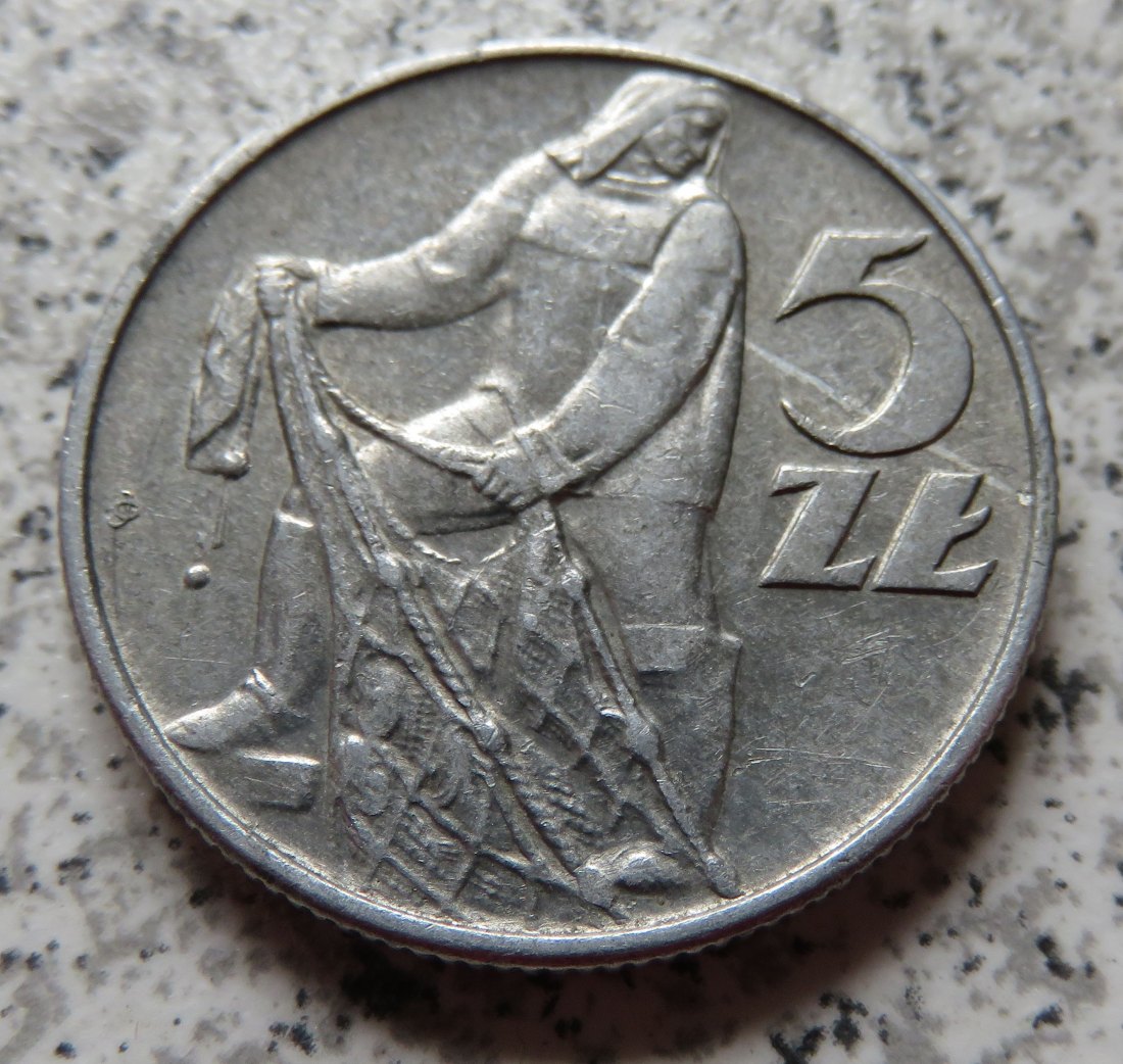  Polen 5 Zloty 1973   