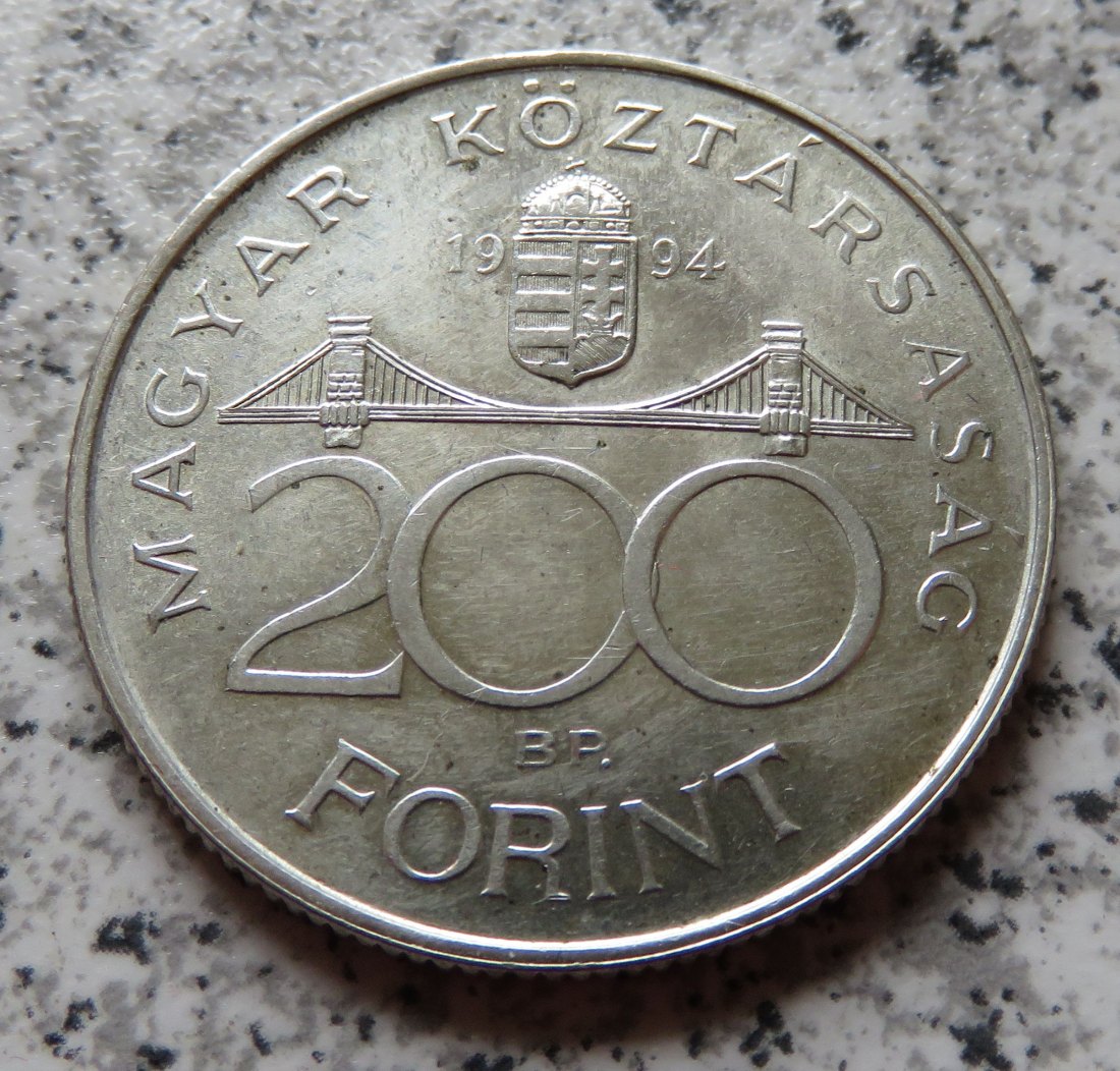  Ungarn 200 Forint 1994   