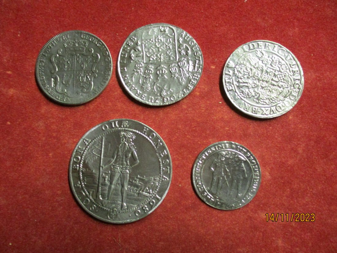  Lot - Sammlung Repliken historischer Prägungen / MC6   