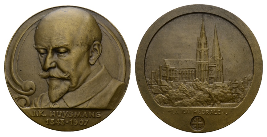  Frankreich; Bronze Medaille 1907; 141,64 g; Ø 67,91 mm   