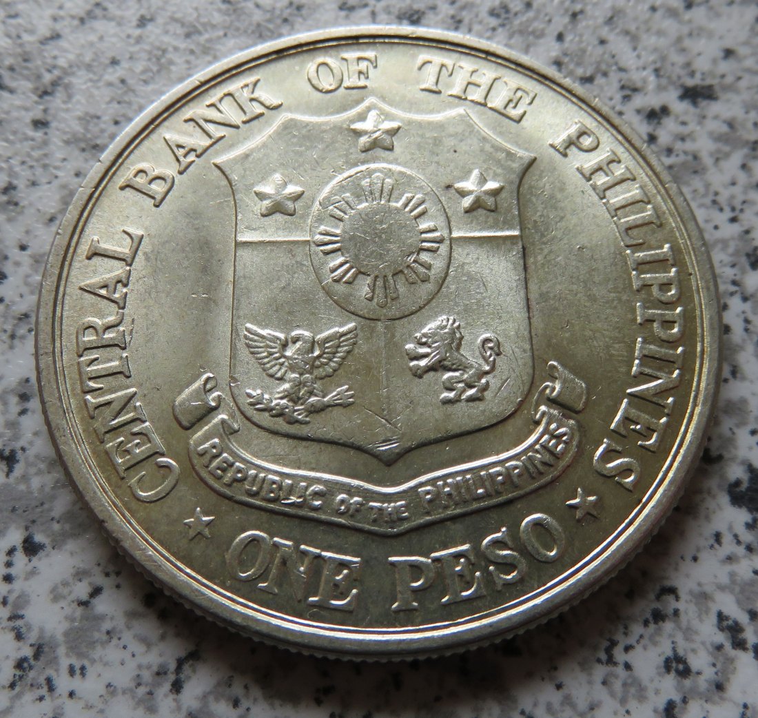  Philippinen 1 Peso 1961   