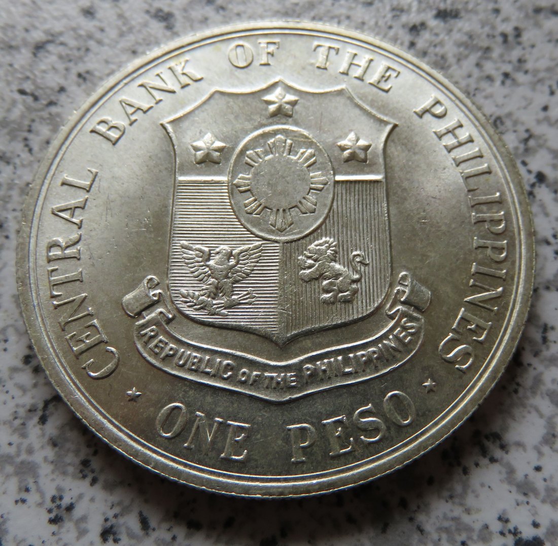  Philippinen 1 Peso 1963   