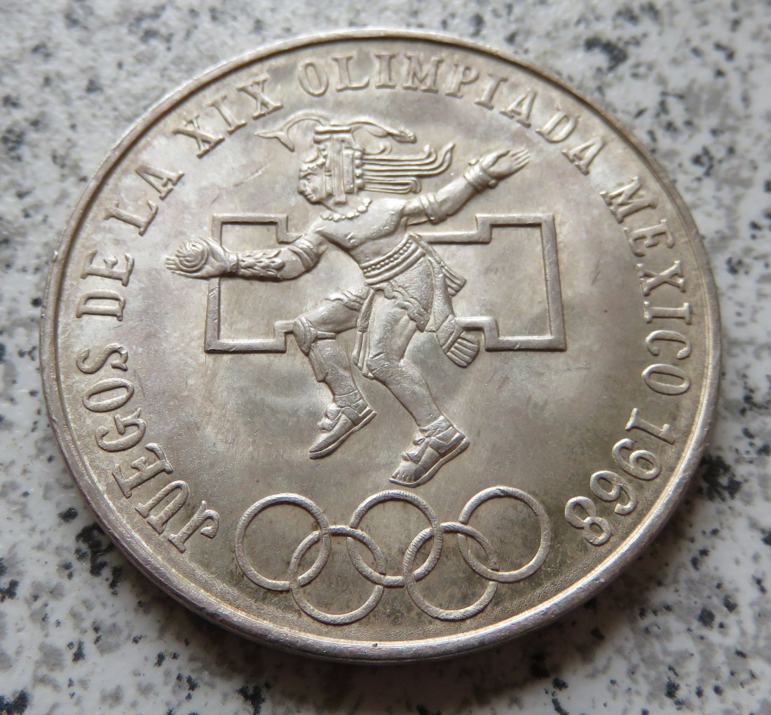  Mexiko 25 Pesos 1968   