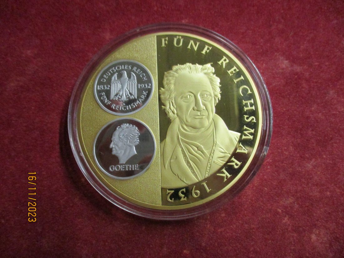  Medaille Gigant Weimarer Republik siehe Foto/ M   
