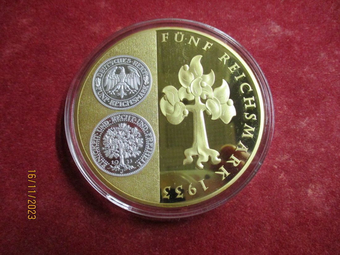  Medaille Gigant Weimarer Republik siehe Foto/ M   