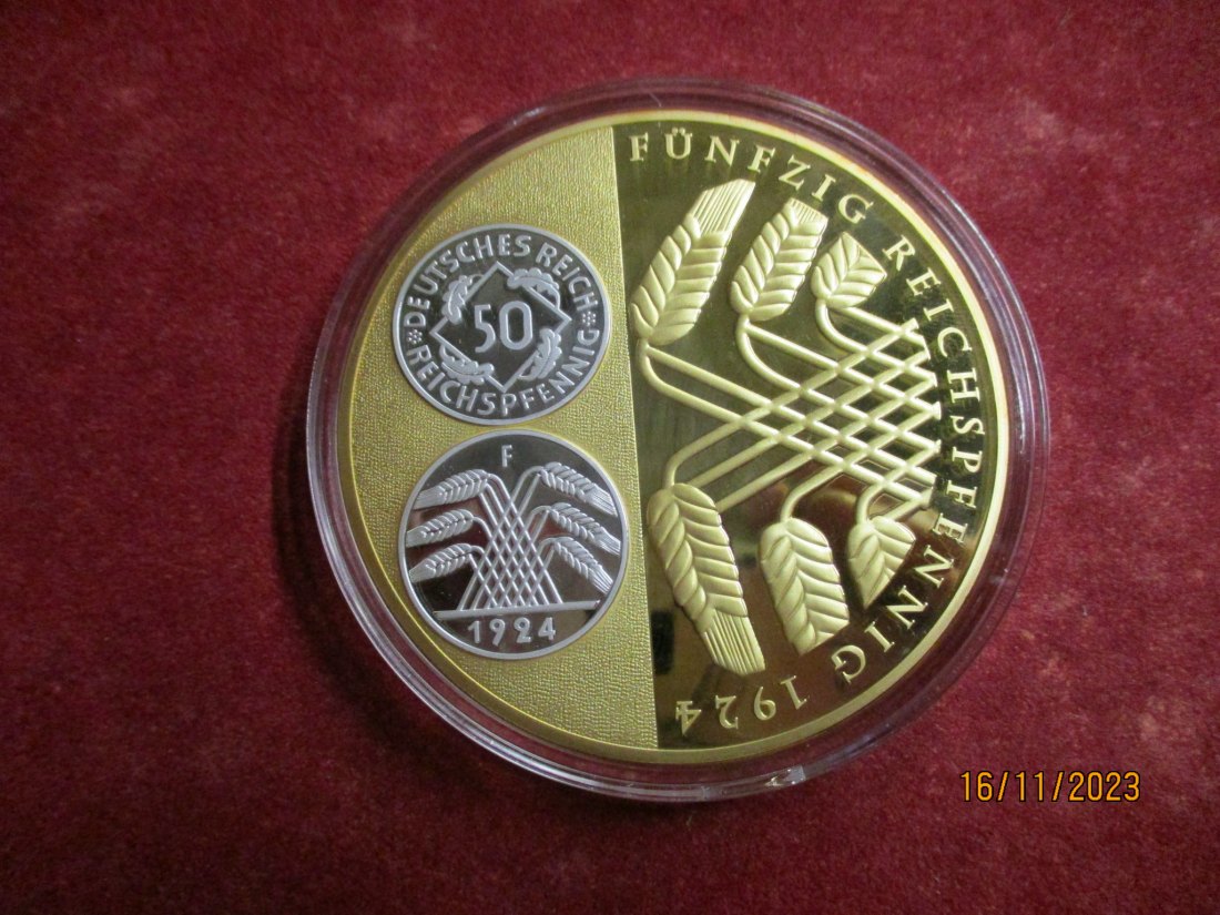 Medaille Gigant Weimarer Republik siehe Foto/ M   