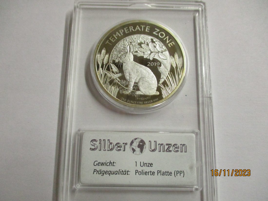 200 Francs Djibouti Silbermünze 999er Silber siehe Foto   