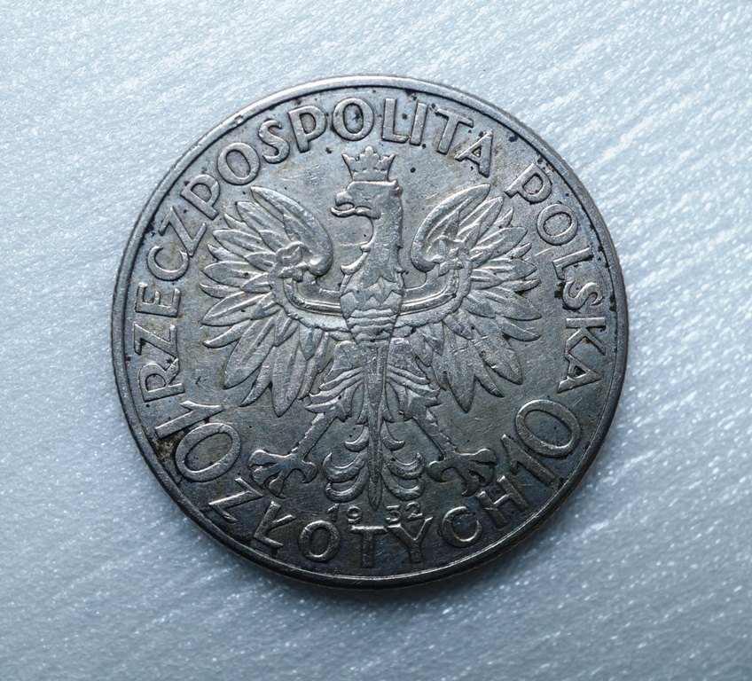  Polen, 10 Zloty 1932   