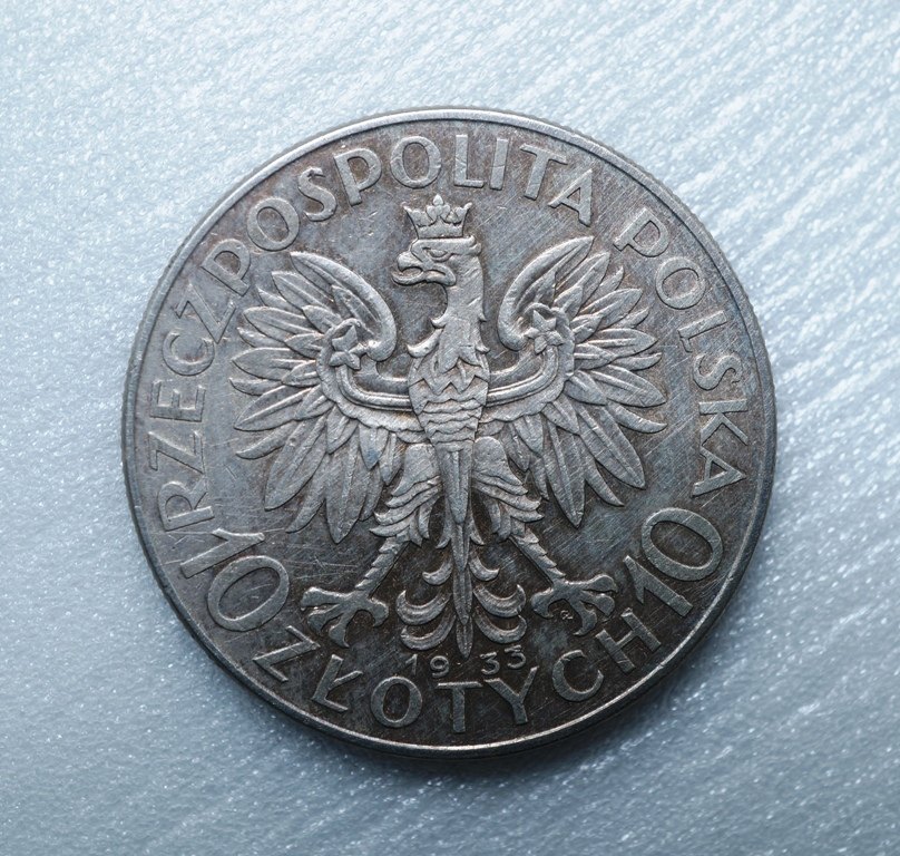  Polen, 10 Zloty 1933   