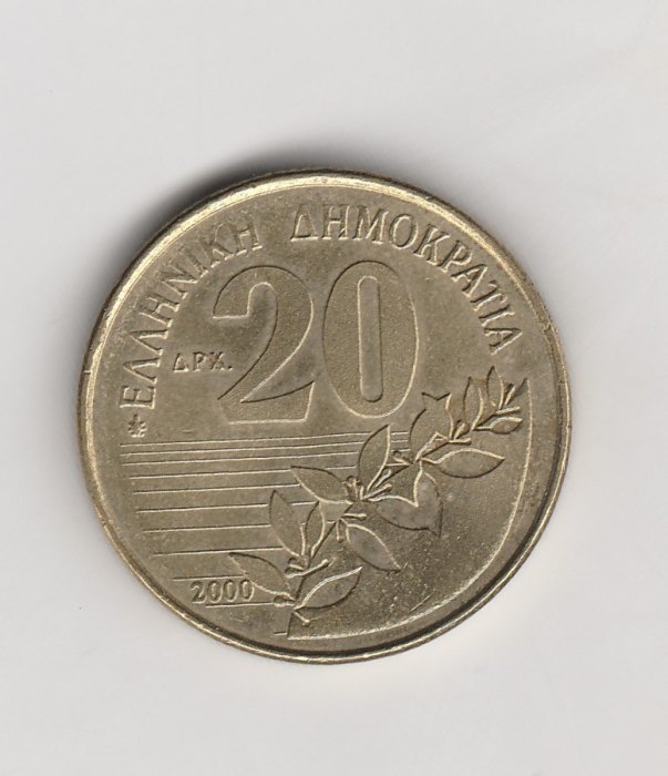  20 Drachmai  Griechenland 2000 (M761)   
