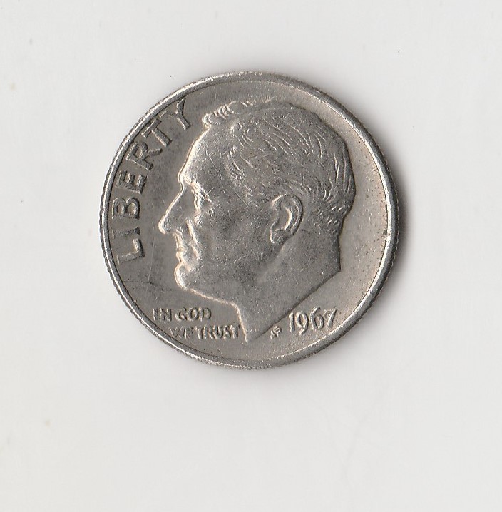  USA 1 Dime 1967 ( M762)   