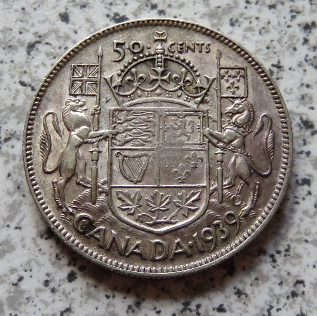  Canada 50 Cents 1939   