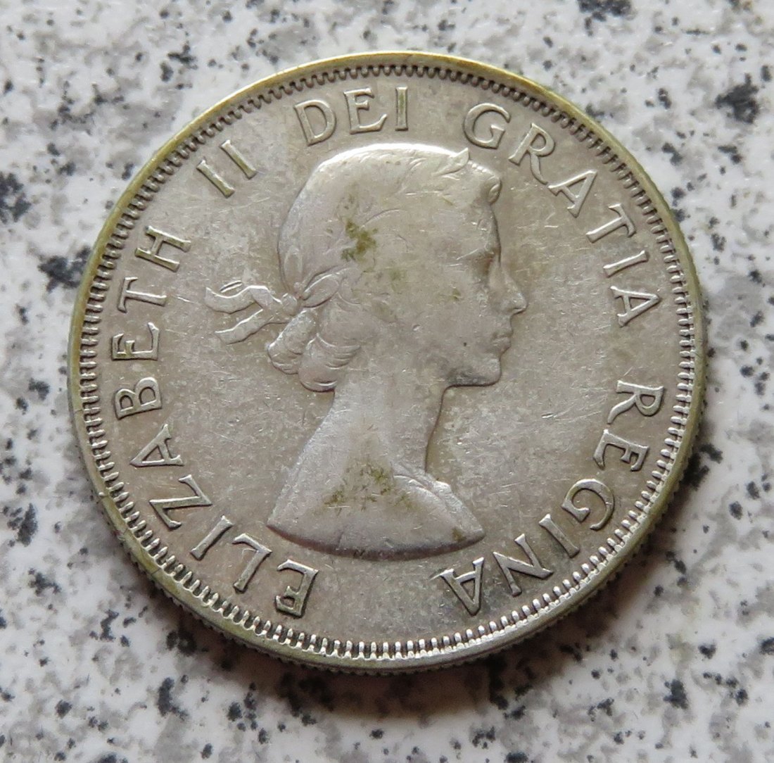  Canada 50 Cents 1956   