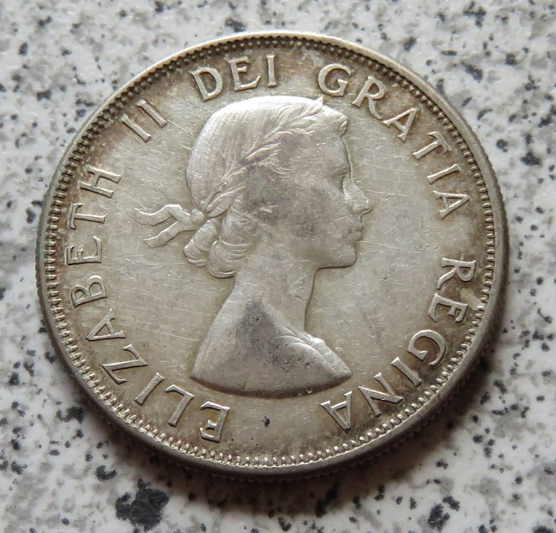  Canada 50 Cents 1957   