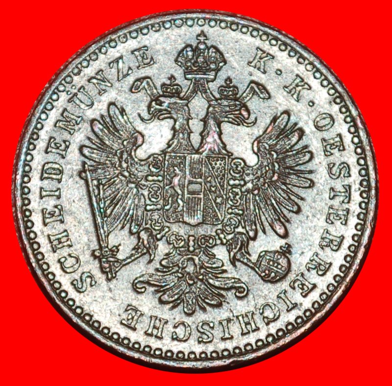  * SLOWAKEI (1858-1881): ÖSTERREICH★1 KREUTZER 1860B ADLER! FRANZ JOSEPH I. 1848-1916★OHNE VORBEHALT!   