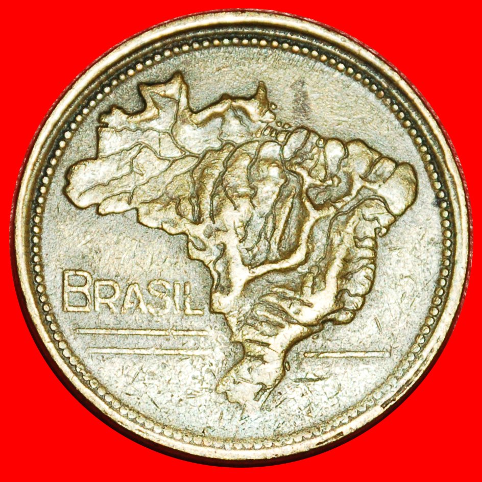  * KARTE und KREUZ des SÜDENS (1942-1956): BRASILIEN ★ 1 CRUZEIRO 1945!★OHNE VORBEHALT!   