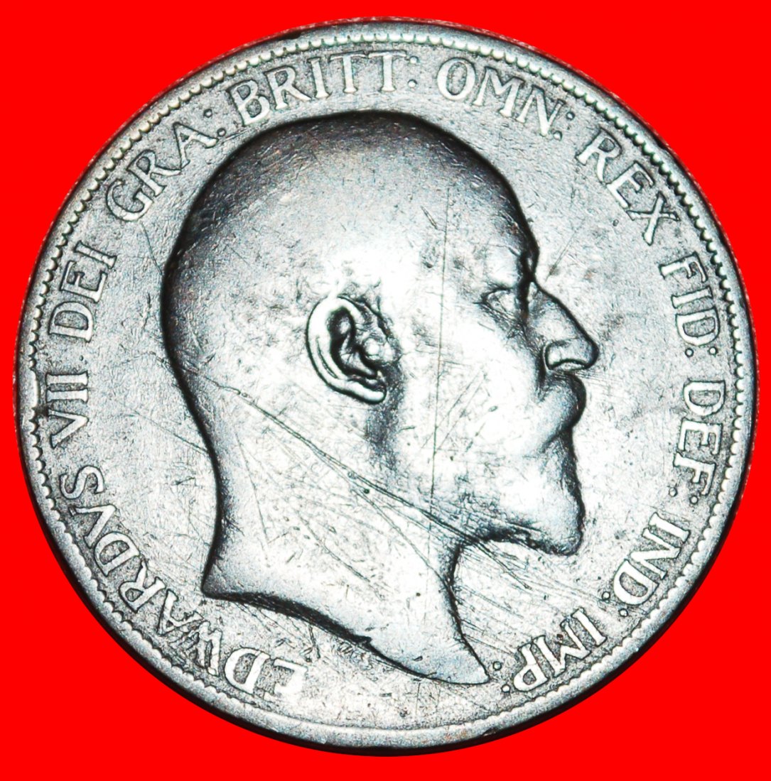  * FABELHAFTE AUSGABE: GROSSBRITANNIEN ★ 1 PENNY 1902 EBBE! EDUARD VII. (1902-1910)★OHNE VORBEHALT!   