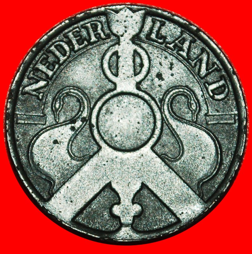  Ⰶ BESETZUNG DURCH DEUTSCHLAND SCHWÄNE (1941-1943):NIEDERLANDE★2 1/2 CENT 1941★FEHLER★OHNE VORBEHALT!   