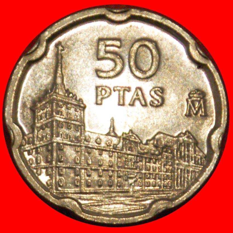  * HERRERA 1530-1597:SPAIN★50 PESETAS 1997 CATHEDRAL! JUAN CARLOS I 1975-2014★LOW START ★ NO RESERVE!   