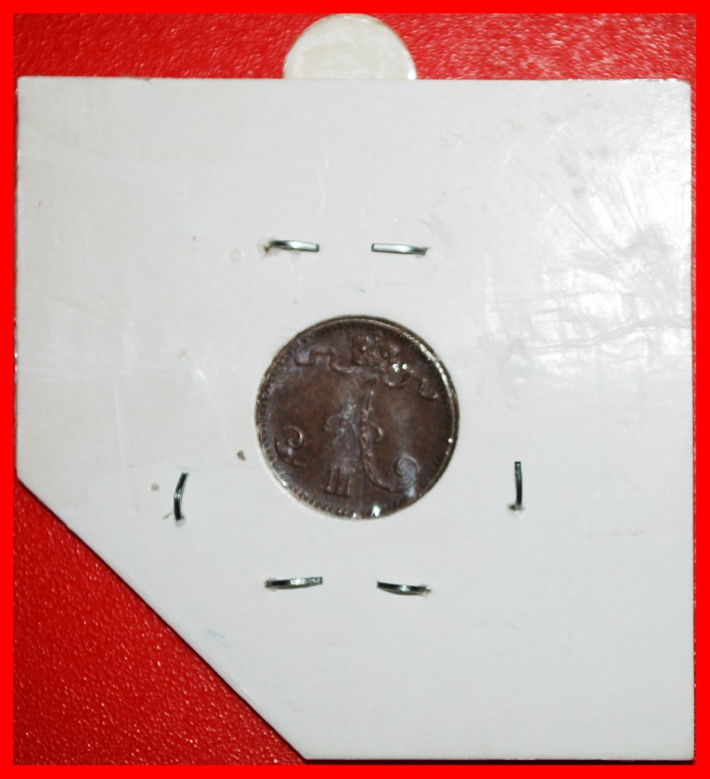  Ⰶ ALEXANDER III (1881-1894): FINLAND (russia,USSR in future) ★ 1 PENNY 1888★LOW START ★ NO RESERVE!   