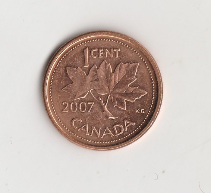  1 Cent Canada 2007 (M778)   