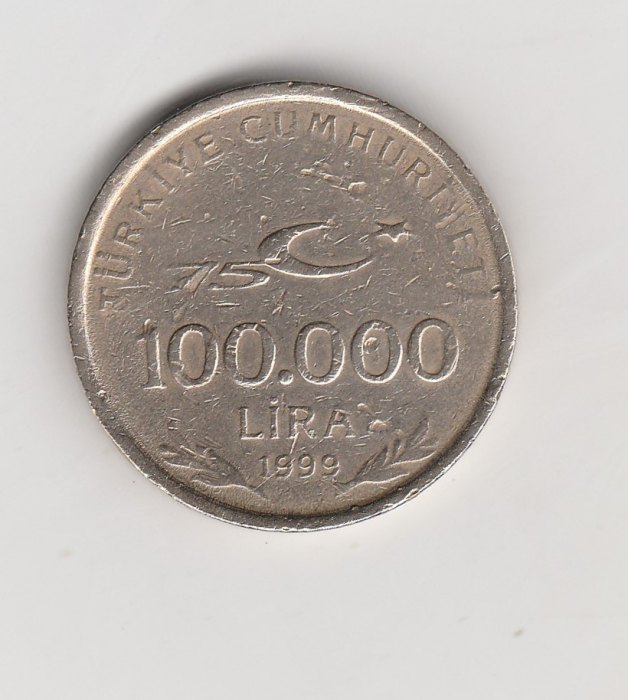  100000 Lira Türkei 1999 (M782)   
