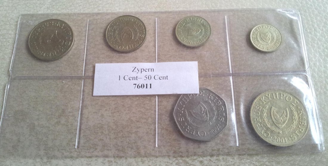 Zypern KMS 2001 - 2003 unz