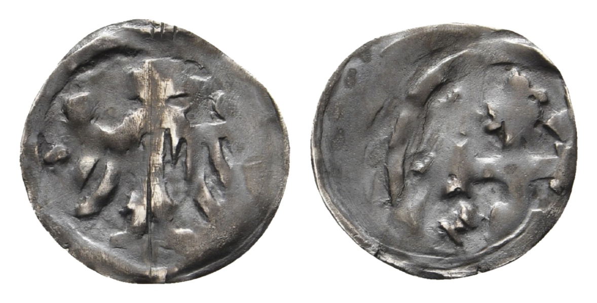  Mittelalter; Brandenburg; Pfennig; 0,65 g   