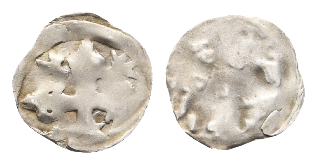  Mittelalter; Brandenburg; Pfennig; 0,25 g   