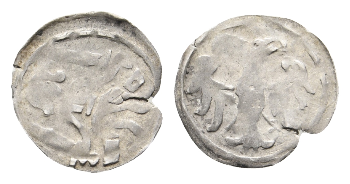  Mittelalter; Brandenburg; Pfennig; 0,62 g   