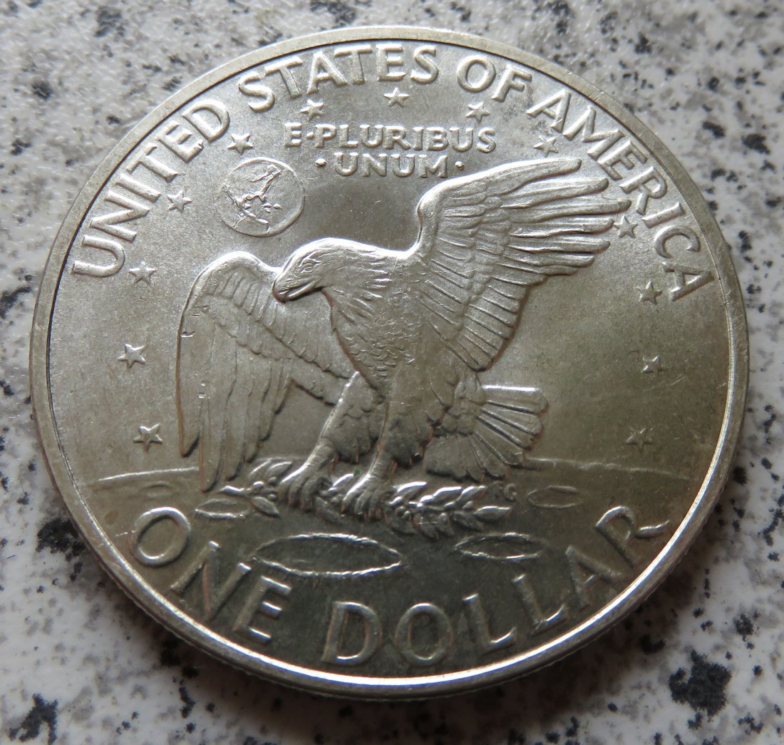  USA Eisenhower Dollar 1971 S, Silber   