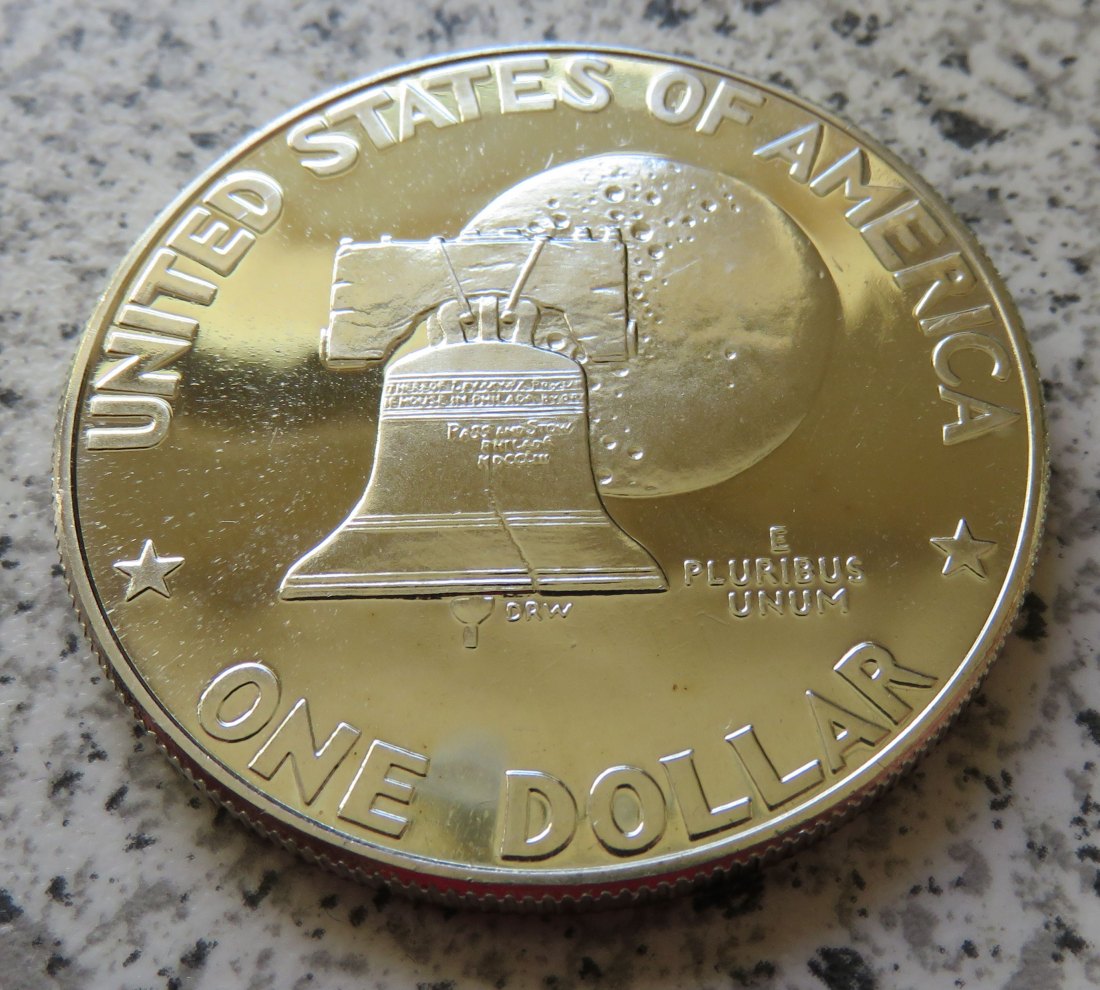  USA Eisenhower Dollar 1976 S, proof, Silber   