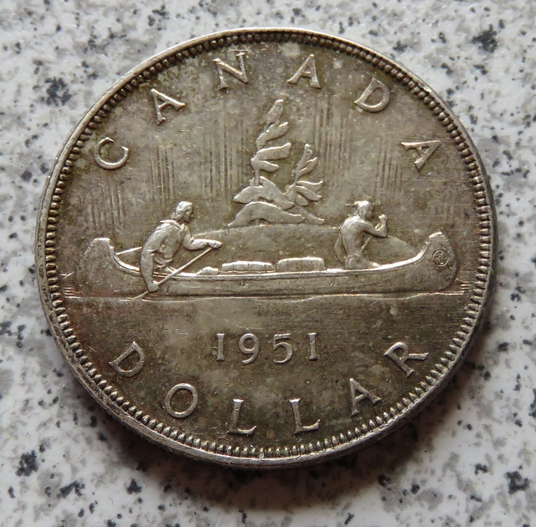  Canada 1 Dollar 1951   