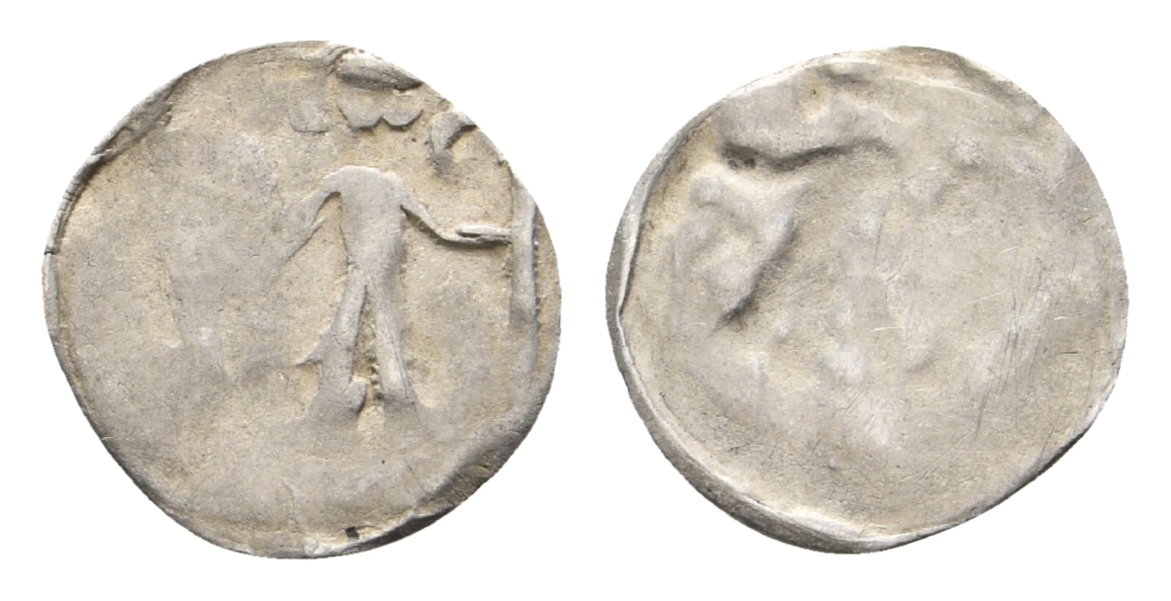  Mittelalter; Brandenburg; Pfennig; 0,55 g   