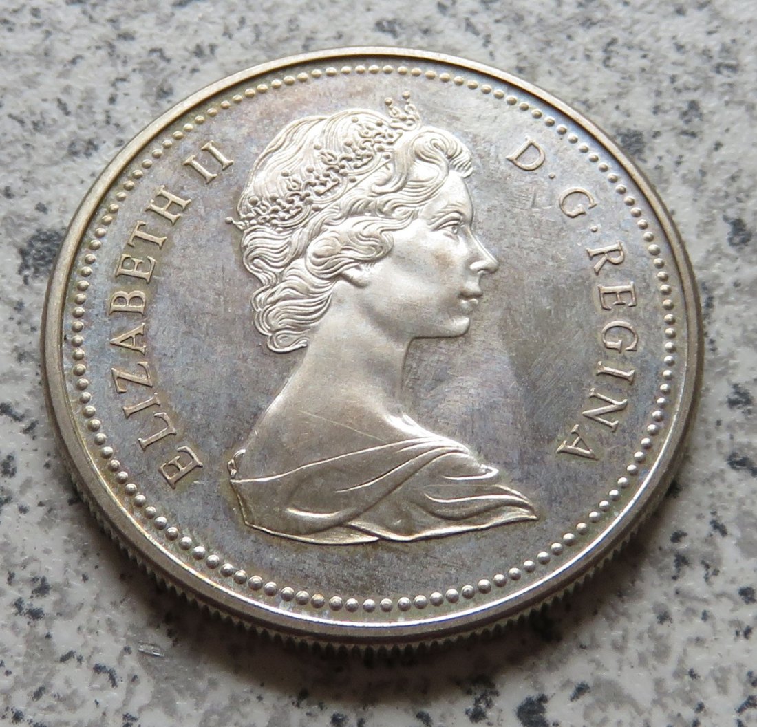  Canada 1 Dollar 1972, Silberversion   