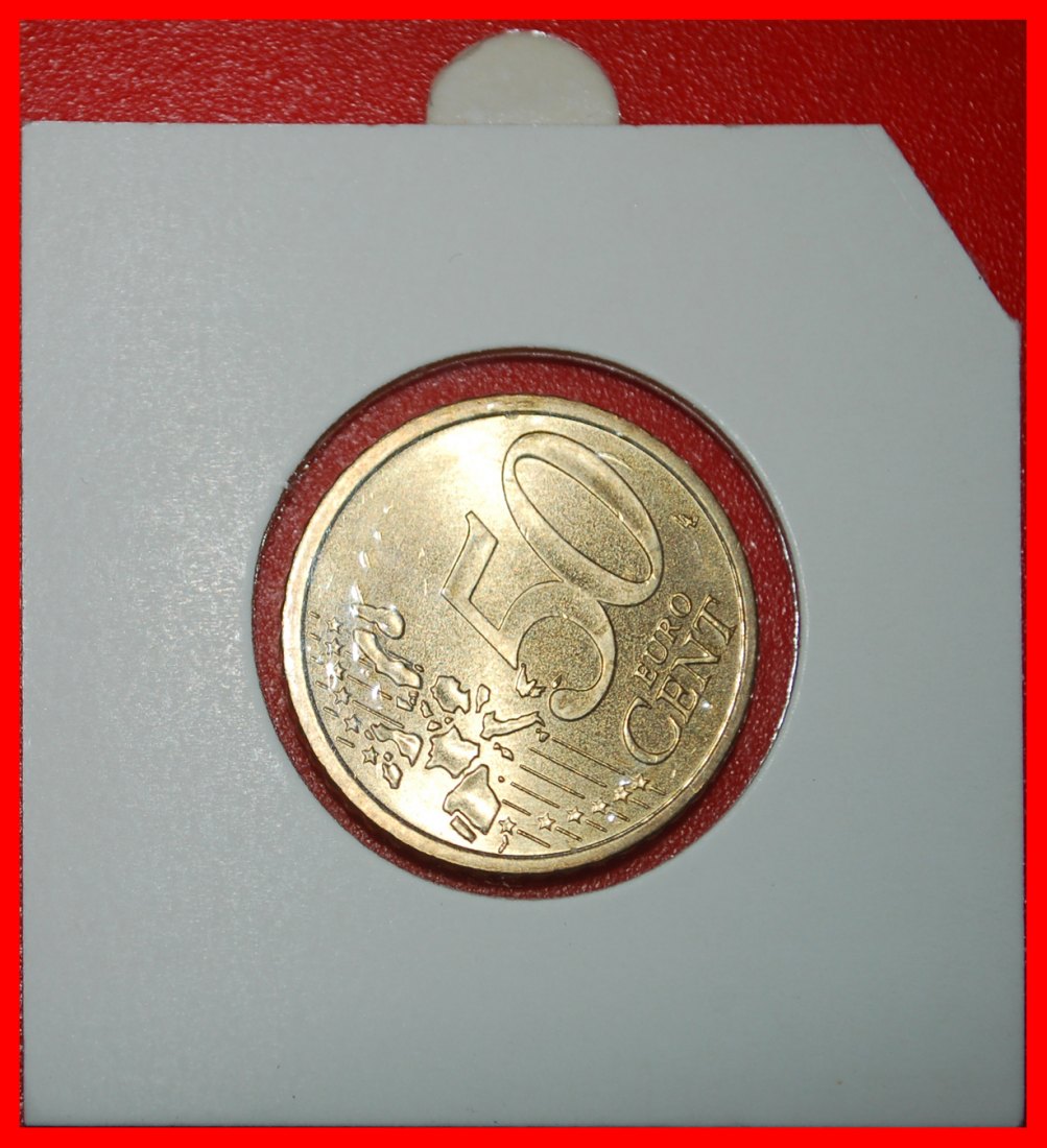  * ITALY (2002-2007): SAN MARINO ★ 50 EURO CENTS 2006R UNCOMMON UNC★HOLDER★ LOW START★ NO RESERVE!   