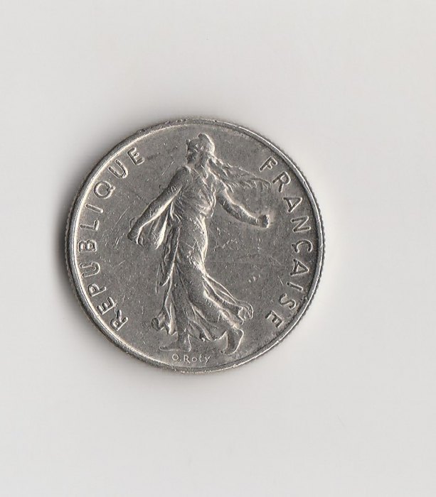  Frankreich 1/2 Franc 1972  (M794)   