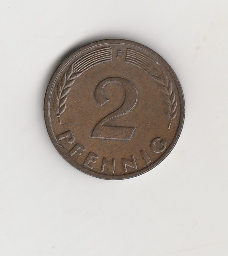  2 Pfennig 1961 F (M799)   