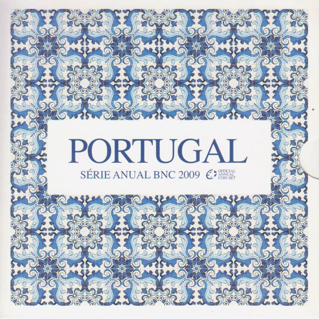  Offiz. KMS Portugal *Anual* 2009 die 2€-Münzen nur in den offiz. Foldern max 18.000St!   