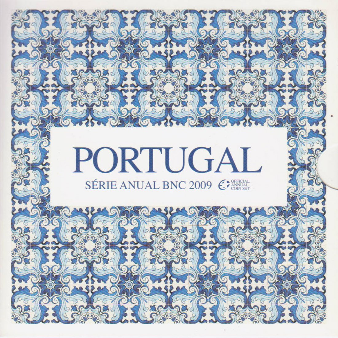  Offiz. KMS Portugal *Anual* 2009 die 2€-Münzen nur in den offiz. Foldern max 18.000St!   