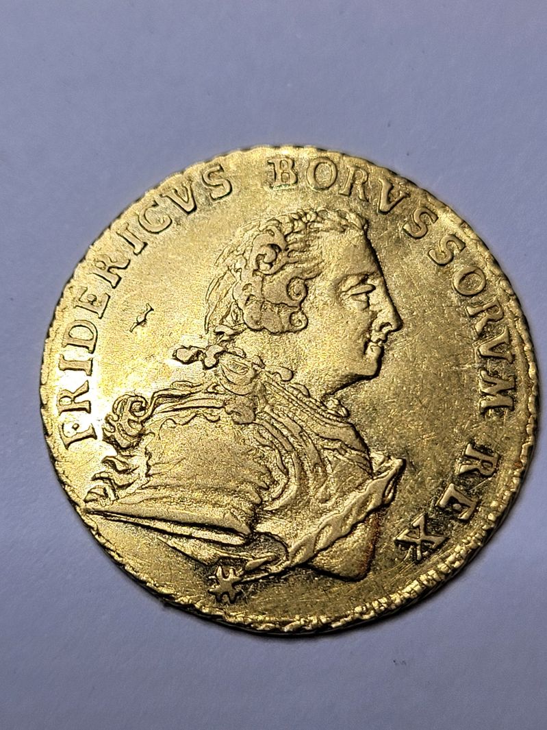  Brandenb.Preussen Gold1/2 Friedrichsd'or 1751 A Golden Gate Münzenankauf Koblenz Frank Maurer zz3   