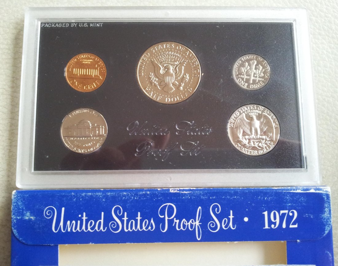  USA KMS 1972 United States Proof Set PP   