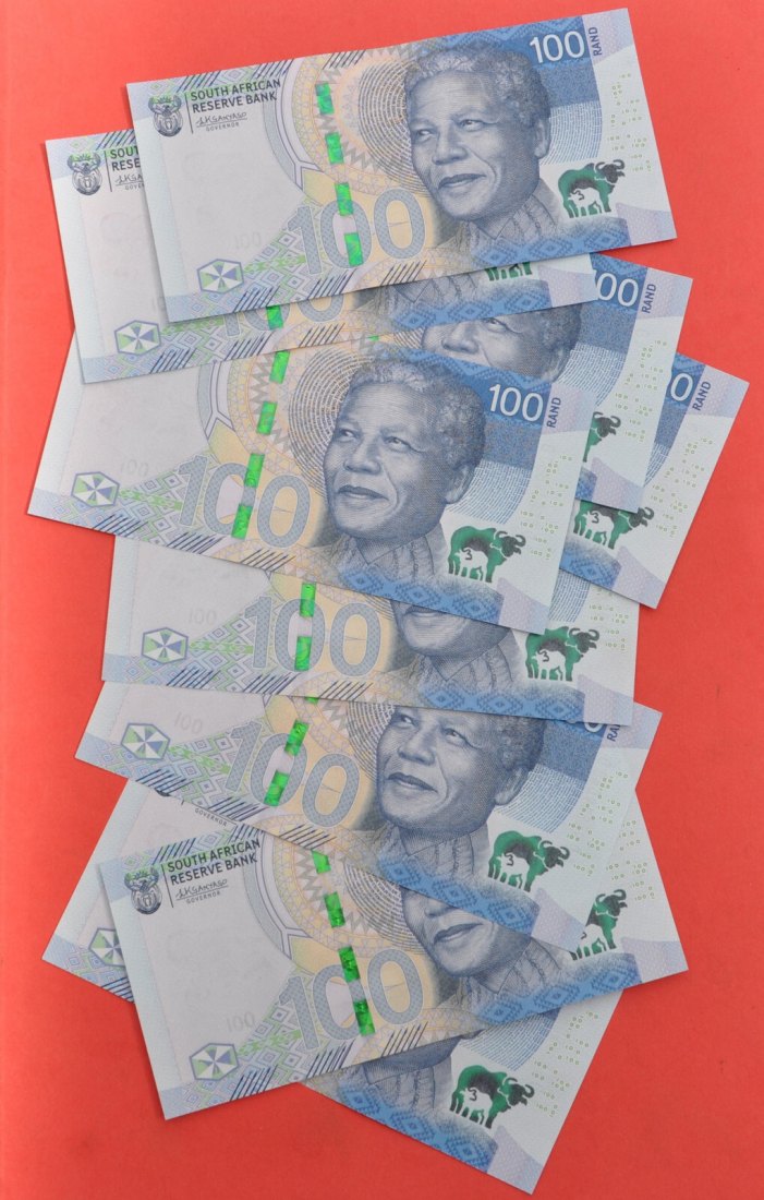  SÜDAFRIKA 100 Rand 2023, third issue, UNC (I)   